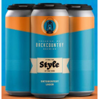 Backcountry Brewing It Was the Style at the Time⁠