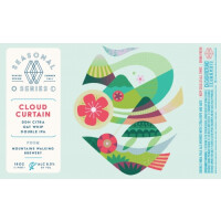 Mountains Walking Brewery Cloud Curtain - Citra