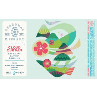 Mountains Walking Brewery Cloud Curtain - Galaxy