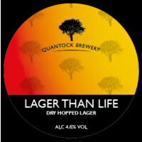 Quantock Brewery Lager Than Life