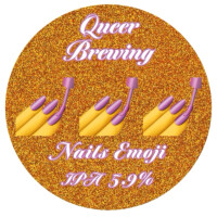 Queer Brewing Nails Emoji
