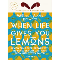 Welbeck Abbey Brewery When Life Gives You Lemons