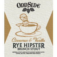 Odd Side Ales Cinnamon Vanilla Rye Hipster