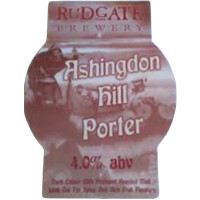 Rudgate Brewery Ashingdon Hill Porter