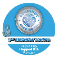 Sureshot Brewing Company 3rd Birthday TDH IPA