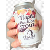 4 Degrees Brewing Company [4°] Maple Bourbon Stout