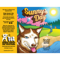 Bad Dog Brewing Sunny's Day