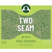 Idle Hands Craft Ales Two Seam