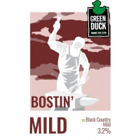 Green Duck Beer Co. Bostin' Mild