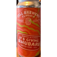 Fell Brewery It's Giving... Rhubarb
