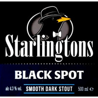 Hobsons Brewery Starlingtons Black Spot