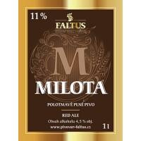Minipivovar Faltus Milota 11% Red Ale