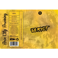 Brix City Brewing 68 Ryot Rye IPA