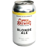 Copper Brewing House Blonde Ale