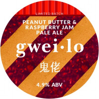 Gweilo Beer UK Limited Peanut Butter & Raspberry Jam Pale Ale