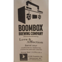 Boombox Brewing Company Love and Affection