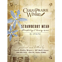 Camas Prairie Winery Strawberry Mead