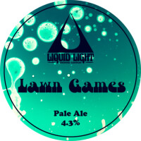 Liquid Light Brewing Company Lawn Games