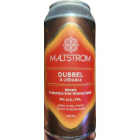 Brasserie Artisanale Maltstrom Dubbel Érable