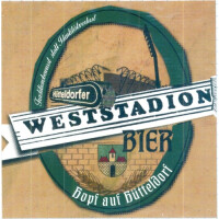 Brauerei Schrems (Schremser) Weststadion Bier