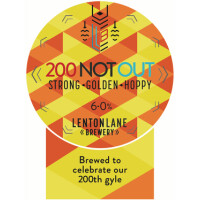 Lenton Lane Brewery 200 Not Out