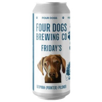 Four Dogs Brewing Company Friday’s German (Pointer) Pilsner