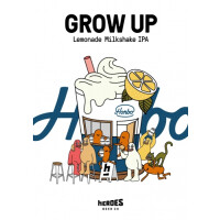 Heroes Beer Co Grow Up Lemonade Milkshake IPA