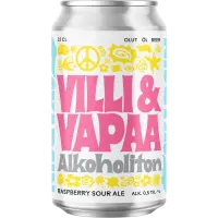 Fiskarsin Panimo Villi & vapaa alkoholiton Raspberry Sour