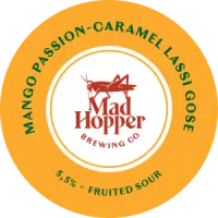 Mad Hopper Brewing Co. Mango Passion-Caramel Lassi Gose
