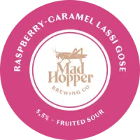 Mad Hopper Brewing Co. Raspberry-Caramel Lassi Gose