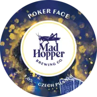 Mad Hopper Brewing Co. Poker Face