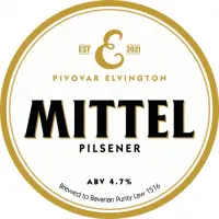 Elvington Pivovar Brewery Mittel Pilsener