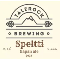 Talerock Brewing Speltti hapan ale
