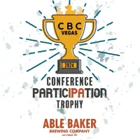 Able Baker Brewing Conference ParticIPAtion Trophy