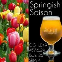 5 Rights Brewing Company Springish Saison