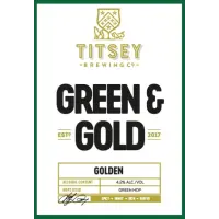 Titsey Brewing Company Green & Gold