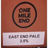 One Mile End Brewpub East End Pale Ale