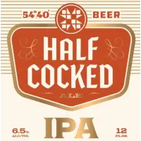 54°40' Brewing Company Half Cocked IPA