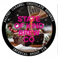 State of Kind Salted Caramel Chocolate Brownie