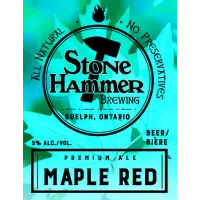 Stonehammer Brewery Maple Red Ale