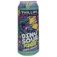 Phillips Brewing and Malting Co. Dinosour Power! Grape Crusher