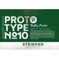 Strieper Craft Beer Company Prototype N°10 - Baltic Porter