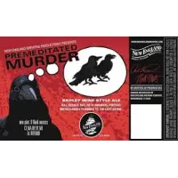 New England Brewing Company Premeditated Murder Barleywine