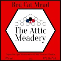 The Attic Meadery Red Cat Mead - Cognac Oak Aged