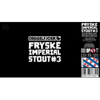 Brouwerij Diggelfjoer Fryske Imperial Stout #3