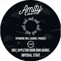 Amity Brew Co Spinning Mill Barrel Project 008 - Appleton Dark Rum