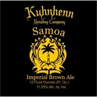 Kuhnhenn Brewing Company Samoa Imperial Brown Ale