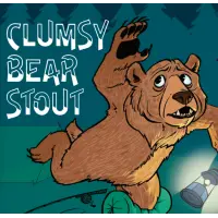 Wrinkly Bear Brewing Clumsy Bear Stout