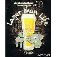 Elephant School Brewing Co Lager Than Life