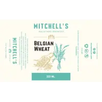 Mitchell's Backyard Brewery Belgian Wheat